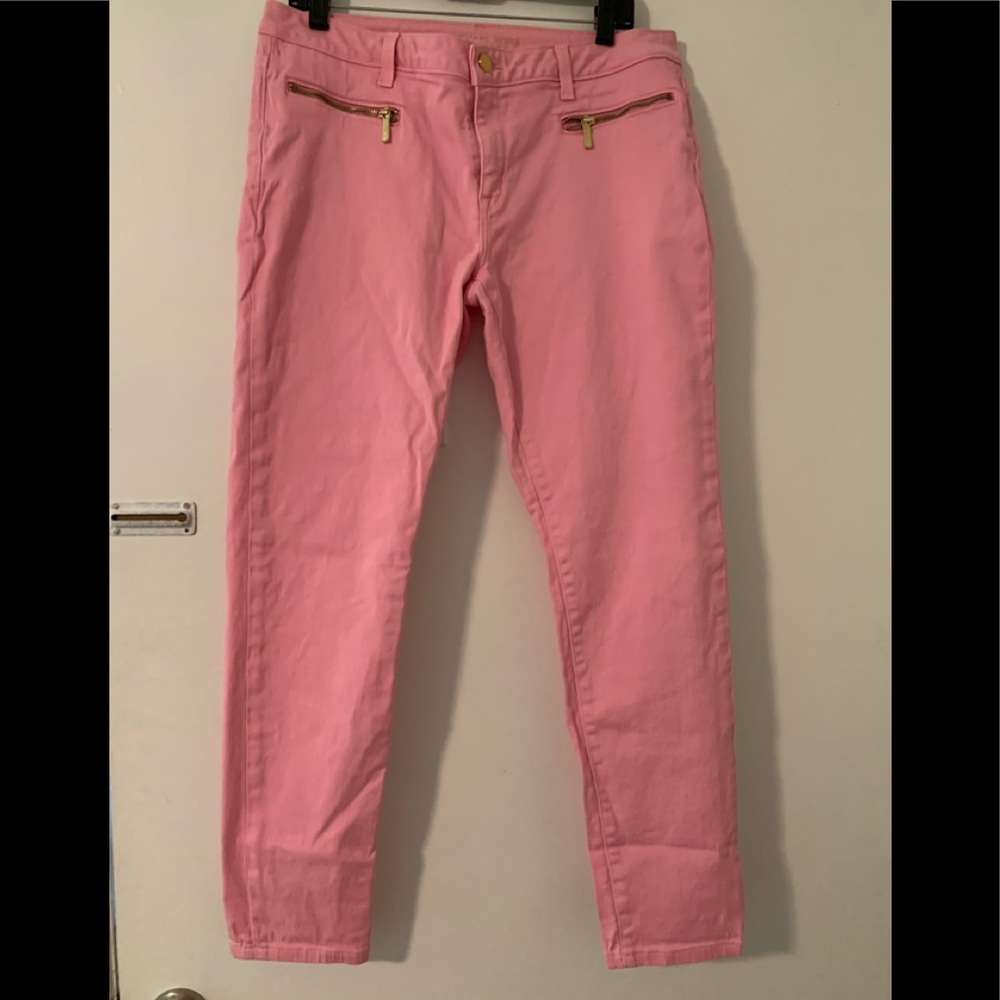 Pink jeans